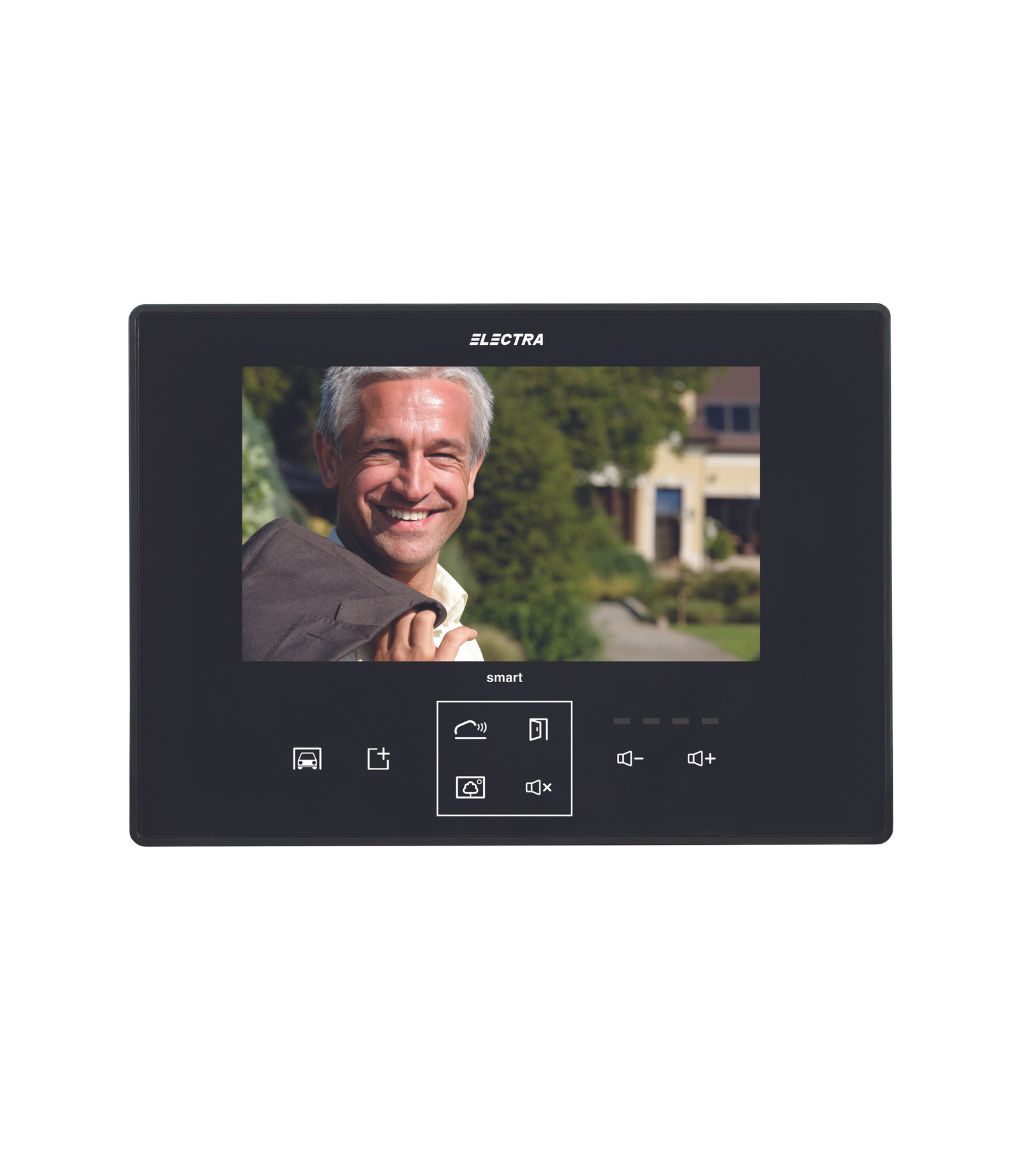 SMART+ 7” VIDEO INNENEINHEIT SCHWARZ