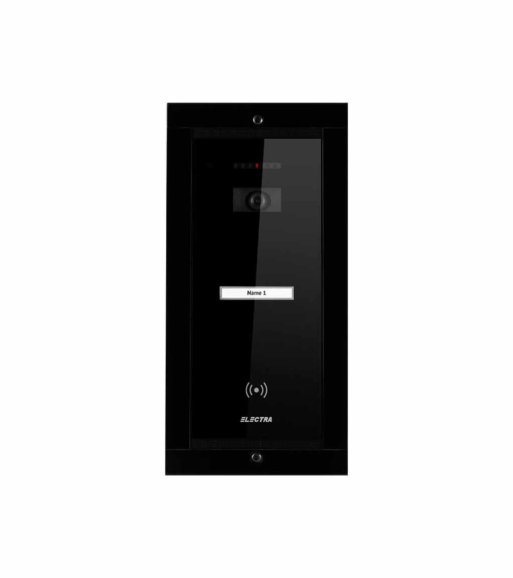 SMART VIDEO AUßENEINHEIT – 1 FAMILIE,  UNTERPUTZ, SCHWARZ