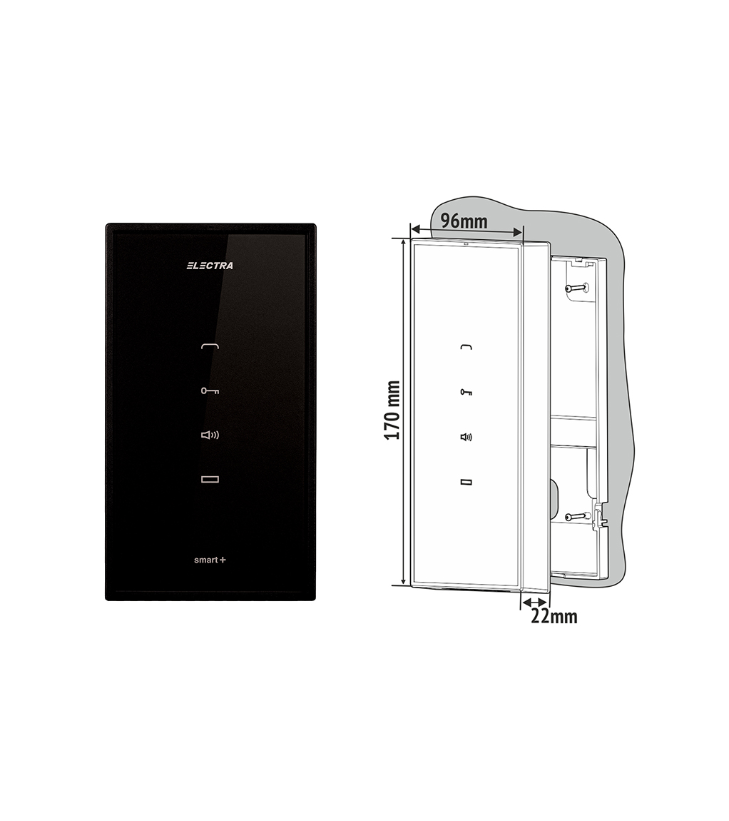 SMART AUDIO INNENEINHEIT SCHWARZ